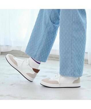 ing <ing>【レイン対応】エアフロースニーカー ホワイト