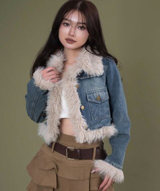 WEGO マルチポケットファーJKT