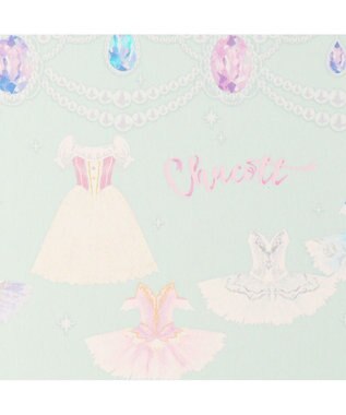 Chacott ジュエルチュチュレッスンノート アイスグリーン