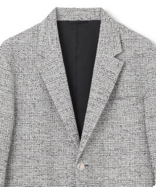 JOSEPH HOMME 【HIGH GRADE LINE】ノットインレイツイード　ジャケット ライトグレー系