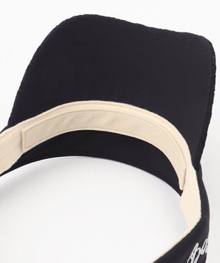 23区GOLF レース使いが上品！【WOMEN】バイザー ブラック系