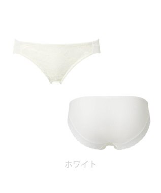 BRADELIS New York 【NuBra】オレリー ショーツ デザインヌーブラ ホワイト