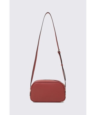 DAKS URBANカウレザー2WAYショルダーバッグ レッド