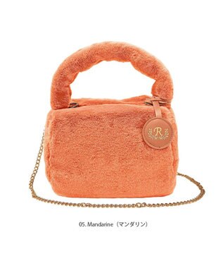 ROOTOTE 1263【ふわふわ素材】LT.ベビールー.ファー-B 05：マンダリン