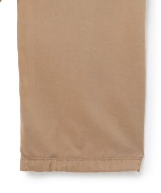 23区 L 【SLOW/一部店舗限定】ガーメントツイル ワイドタック パンツ ベージュ系