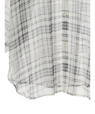 earth music&ecology シアーチェックシャツ Check