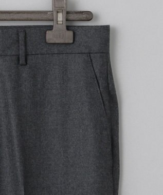 GOTAIRIKU 【保温性/ストレッチ/シワになりにくい】サキソニーストレッチパンツ（ノータック） グレー系