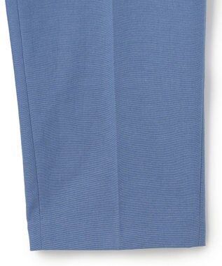 ICB 【洗える】 LooseWeave ワイドストレートパンツ スマルトブルー系