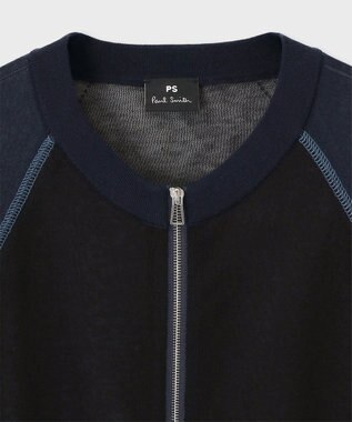 Paul Smith ジップアップ シアーニット ブラック