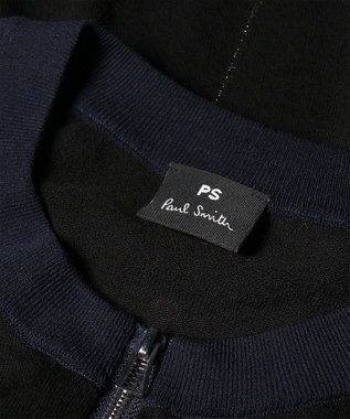 Paul Smith ジップアップ シアーニット ブラック