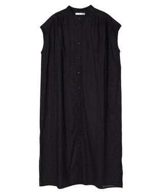 Green Parks ・Ｐｅｔｉｔ　Ｆｌｅｕｒ　カラーシャツワンピース Black