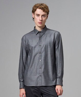 JOSEPH HOMME 新素材【ストレッチ】コンフォートクリアジャージー　長袖レギュラーカラーシャツ