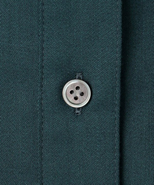 23区 【滝沢眞規子さん着用/洗える】メリノウールサテン 2WAYドルマンスリーブシャツ グリーン系