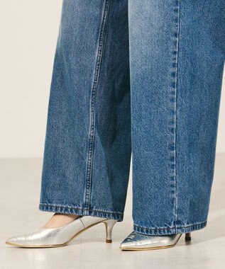 AMERICAN HOLIC ワイドデニム Light Indigo