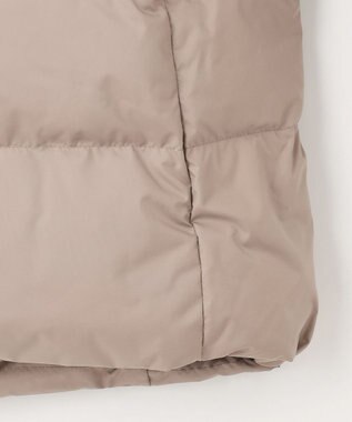 ANY 【洗濯機可/フード取り外し可能/撥水】楽映えリッチロング丈ダウン モカ