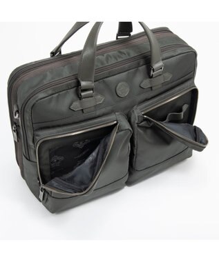 ACE BAGS & LUGGAGE Orobianco ジェッターノ ビジネスバッグ A4サイズ 14インチPC収納 16L エキスパンド ２気室 93152 オロビアンコ ダークグレー