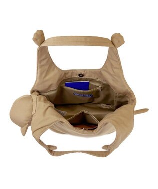 ROOTOTE 1034【ネコトート】EU.ラウンド.ブラブラネコ-A 02：キャメル