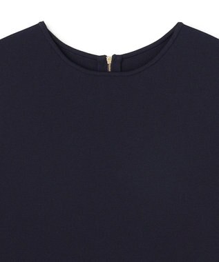 UNFILO L BEAUTY FORM KNIT スリーブレス ワンピース ネイビー