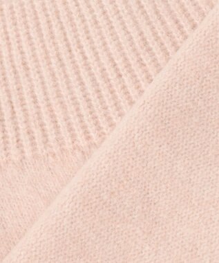ANY SIS L 【洗える】ソフトタッチ求心 ニット ペールピンク