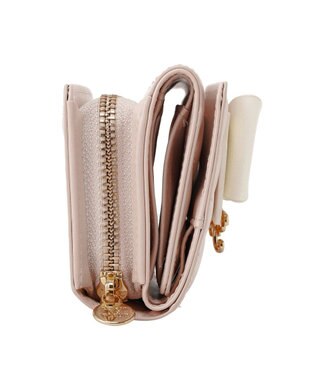Maison de FLEUR Ｆチャームリボンウォレット Light Pink