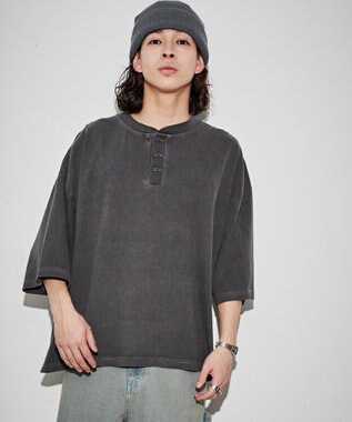WEGO 【ユニセックス着用ITEM】HENRYNECK　T スミクロ
