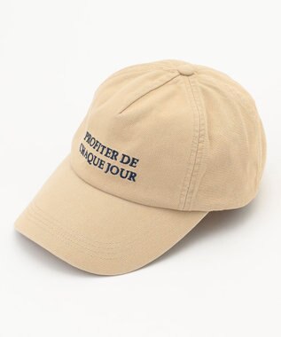 UNFILO レターキャップ ベージュ(2行ロゴ)