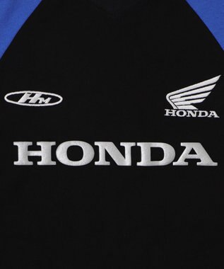 WEGO 【ユニセックス着用ITEM】別注HondaグラフィックT（LS） ブラック