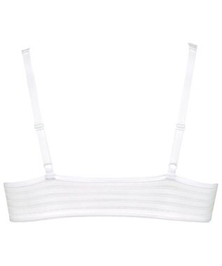 Wing ジュニア ノンワイヤーブラ Wing Teen バストをやさしく包みこむ オーガニックコットン混(身生地部) 【STEP2 ふくらみはじめた胸に】 RB6120 ウイング／ワコール ホワイト