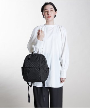 Y'SACCS 【ムック本掲載】Polka Dots リュックサック ブラック