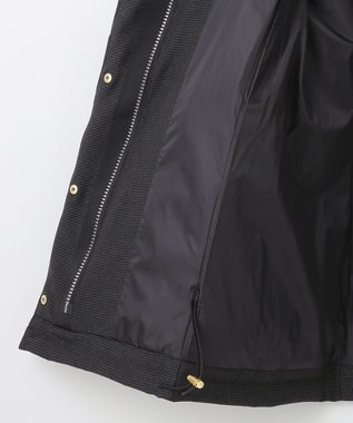 J.PRESS LADIES S ハウンドトゥース&グレンチェック ショート ダウンコート ライトグレー系3