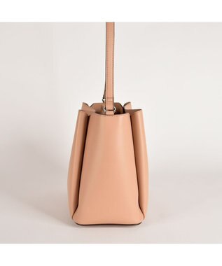 LA BAGAGERIE シンプルショルダーバッグ ピンク