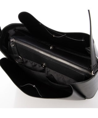 LA BAGAGERIE シンプルショルダーバッグ ブラック