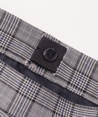 組曲 KIDS 【150-170㎝】サイドプリーツチェック スカート グレー系5