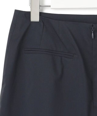 23区 S 【セットアップ対応】ストレッチシャンブレー タイト スカート ネイビー系