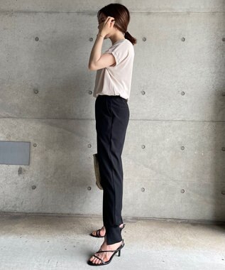 UNFILO 【新色追加！/UVケア/接触冷感/抗菌防臭】スゴ機能 コンパクトニットＴ グレージュ系