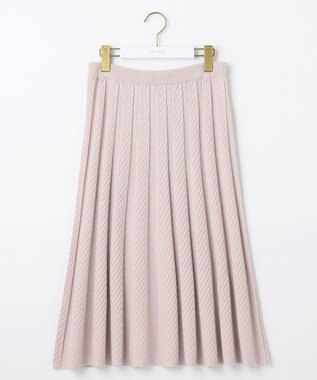 ANY SIS 【2SET】ニットスカート セットアップ ローズグレー