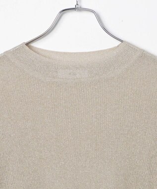 WEGO ラメリブニット ベージュ