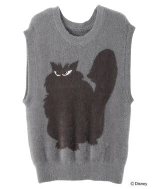 Green Parks Villains／ジャガードニットベスト Gray