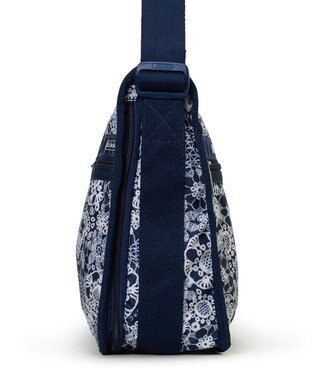 LeSportsac DELUXE EVERYDAY BAG/フローラルレースネイビー フローラルレースネイビー
