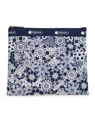 LeSportsac DELUXE EVERYDAY BAG/フローラルレースネイビー フローラルレースネイビー