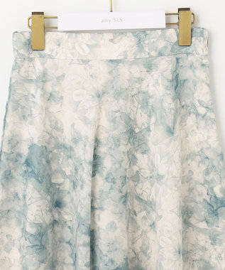 洗える】水彩フラワープリント スカート / any SiS | ファッション通販 
