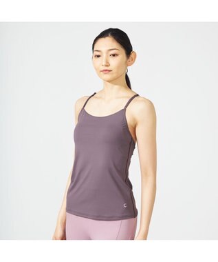 Chacott スキンロングトップ ココアブラウン