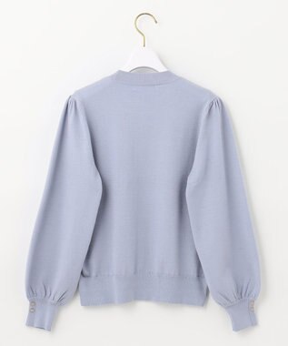 ANY SIS 【洗える】ミニケーブルカラー ニット アイスブルー