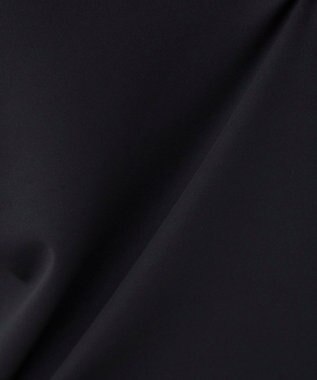 KASHIYAMA 【抗菌繊維】スタイリッシュジャージー オーバーサイズドレス ブラック