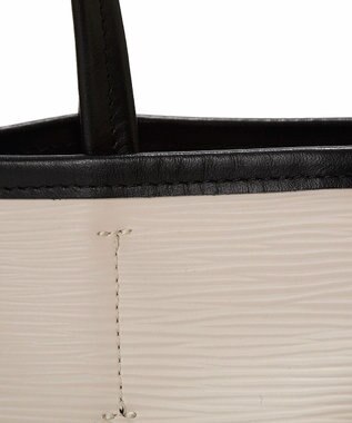 TOPKAPI 【Breath TOPKAPI】RIPPLE リプル ショルダー付き シンプル ミニ トートバッグ オフ