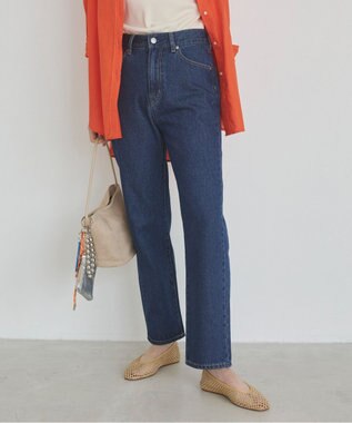 WEGO 【ANGIE VINTAGE/SMLサイズ展開】ストレートデニムパンツ ネイビー