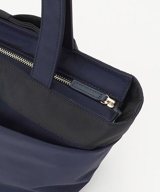 TOCCA 【撥水・A4サイズ対応】RIBBON BRICK A4TOTE トートバッグ ネイビー系