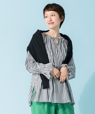 ONWARD Reuse Park 【UNFILO】ブラウス春夏 ブラック