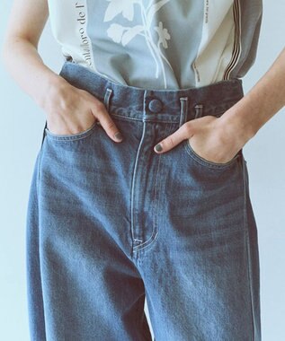 FORFORMO Adjustable Denim Pants アジャスタブルデニムパンツ ブルー