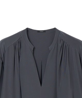 JOSEPH 【洗える】ニューCDCシルクブラウス　ブロンデル Smoke
